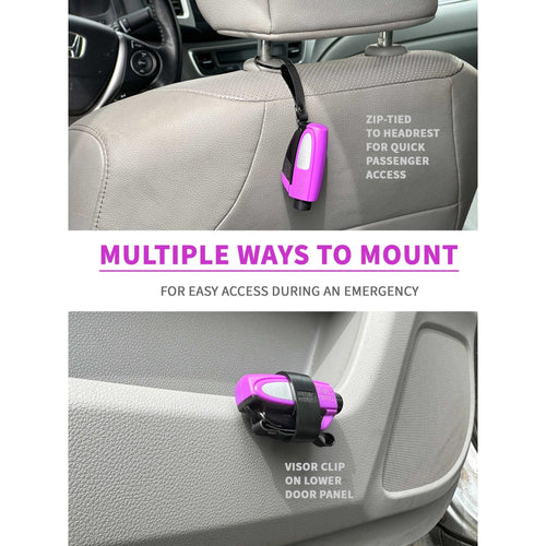 2-in-1 Emergency Window Breaker & Seatbelt Cutter - Abe's Car Accessories