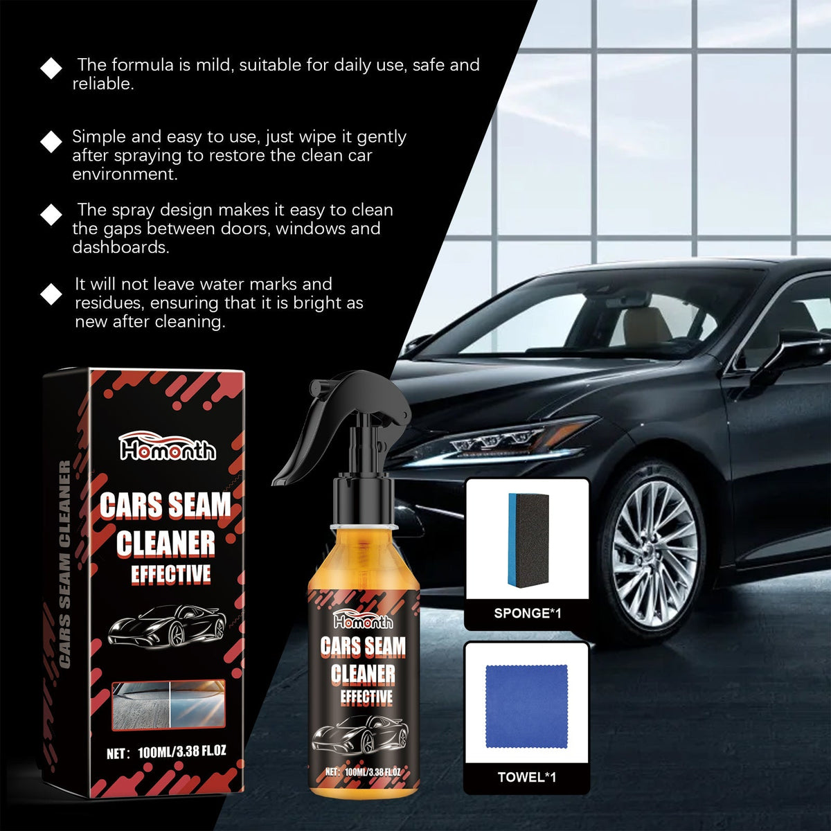 Car Paint Water Stain Remover Spray - Abe's Car Accessories