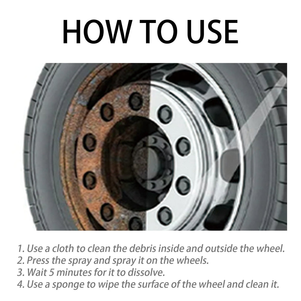 Car Wheel Hub Cleaner & Rust Remover - Abe's Car Accessories