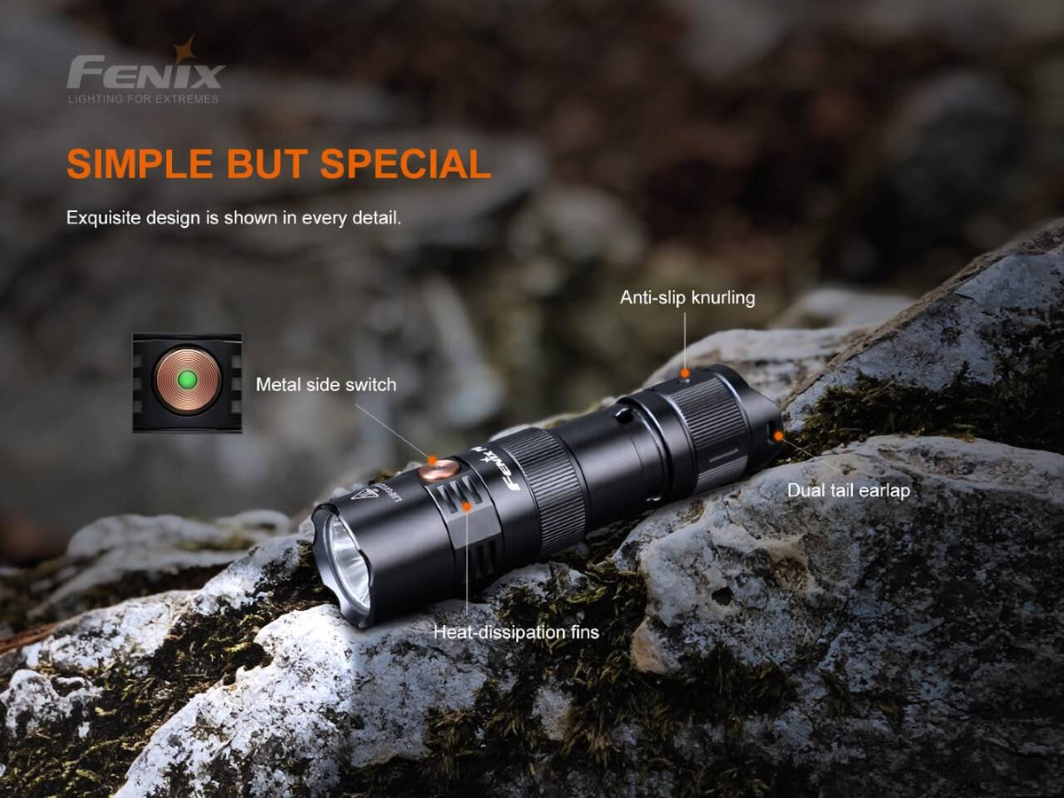 Fenix PD25R Rechargeable LED Flashlight - Abe's Car Accessories