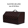 Foldable Leather Car Trunk Organizer - Abe's Car Accessories