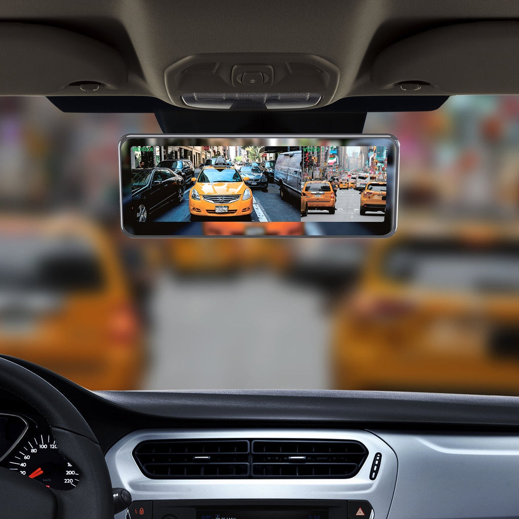 Master Tailgaters 8" Rear View Mirror with 7" LCD Screen - Abe's Car Accessories