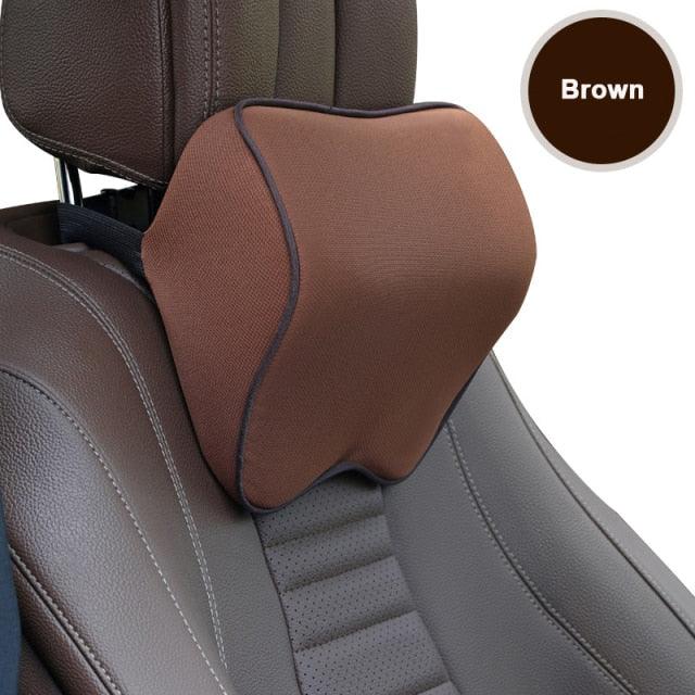 Memory Foam Car Neck & Headrest Pillow - Abe's Car Accessories