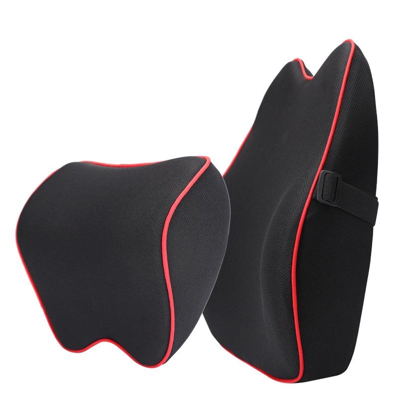 Memory Foam Car Neck & Headrest Pillow - Abe's Car Accessories
