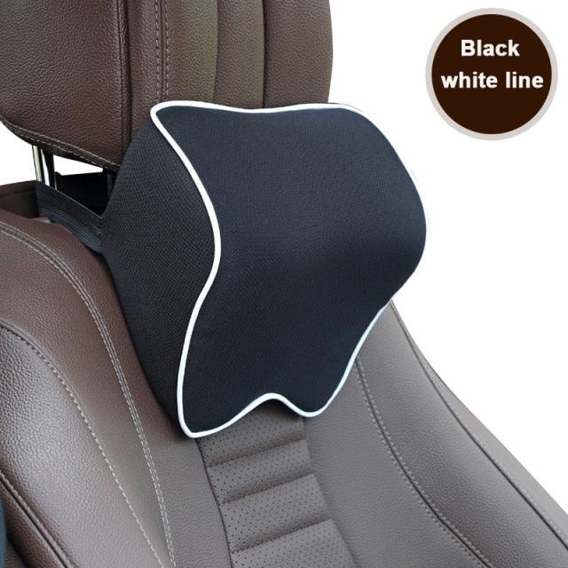 Memory Foam Car Neck & Headrest Pillow - Abe's Car Accessories