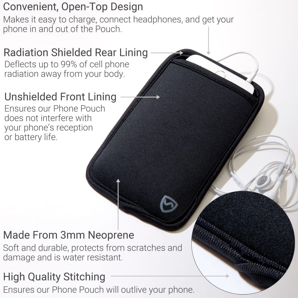 SYB Phone Pouch – EMF Radiation Shield