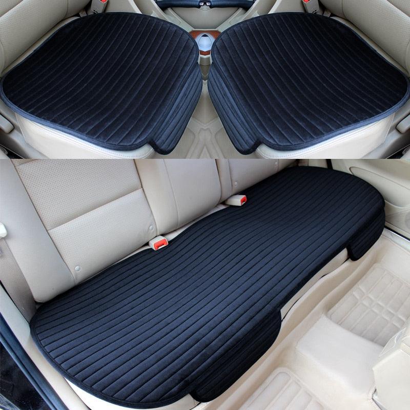 Universal Flocking Car Seat Cover & Cushion - Abe's Car Accessories