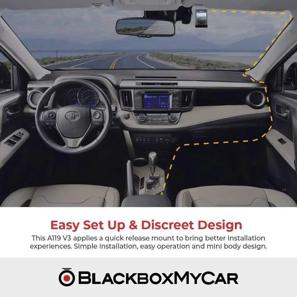 VIOFO A119 V3 w/ GPS QHD+ Dash Cam - Abe's Car Accessories