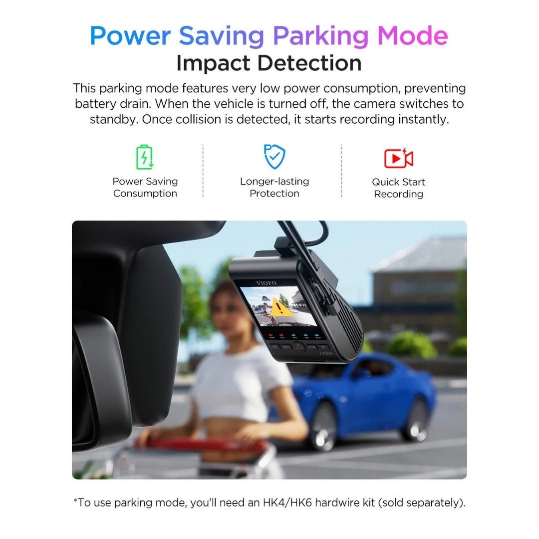 VIOFO A329S 2CH 4K UHD 60FPS Front + 2K Rear Sony STARVIS 2 Dash Cam - Abe's Car Accessories